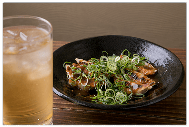 ネギ味噌餃子ハイボール